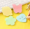 Verkopen 100 Pagina Vormen Sticky Notes Pads Wall Notes Sticker Office Message Leaving Student Supplies