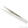 Free shipping Cheapest Stainless Steel Straight Head / Curved Head Tweezers Nipper for Phone Repairment DIY Repair