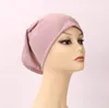 Мусульманские женщины Внутренние Hijab Headscarf Cap Cap Islamic Modal Caperf Hats Hot Ninja Carrf Ramadan Растягивающие хлопковые капоты Caps A772