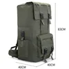 110L Capacidade de grande capacidade Homem Mochilas Táticas de Mochilas Tacticals Backpacks Sacos Esportivos para Camping Backpack Rucksack2797398