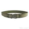 5colors Canvas Tactical Sport Belt with Plastic Buckle adjustable Outdoor Fan Hook Loop Camping fishing Hiking Waistband