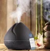 550M Aroma Diffuser With Wood Grain Diffuser 7 Color LED Light For Home Air Humidifier