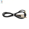 100 pcs/lot câble Audio Jack 3.5mm câble Aux à ressort mâle à mâle 90 degrés Angle droit voiture Aux câble Audio auxiliaire cordon