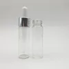 15 ml05 oz Essentials Points à l'huile Bouteilles en verre Small Bottle échantillons de bouteilles en argent doré Perfume cosmétique liquide2572269