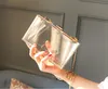 نساء أكريليك واضحة محفظة لطيفة شفافة كروس كيس لوستيا انظر من خلال حقائب اليد المساء أحداث القابض الاستاد الموافقة على 274 فولت
