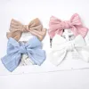 Nouvelle fleur en soie Big Bow Floral Noeud Épingle Femmes Filles clip épingle à cheveux Accessoires Hairclip Ornements Barrette Coiffe Couvre-chef