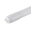 Tubes LED T8 Nano PC 4 pieds 120 cm 18 W AC85-260 V 130 lm/W G13 lumières entièrement en plastique SMD2835 2 broches lampes fluorescentes de remplacement 1200 mm 250 V ampoule circulaire à barre linéaire blanc froid