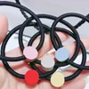 1.2CM Candy color rubber bands C hair ring head rope hairpin for ladies favorite headdress Jewelry Accessories vip gift