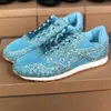 Latest Women Shoes High Quality Silver Spring Sneakers Chic Sequins Casual Sports Shoes non-slip Rubber Outsole Size 35-43