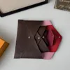 Pochette Kirigami Kombination Brieftaschen Geldbörse Top -Qualität Frauen Clutch Bag Wallet Bags Original Box235g