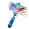 MINI Selfie Stick Monopods Drahtsteuerung Tragbare ausziehbare Handheld Falten Selbstporträthalter für iPhone / Huawei / Xiaomi / Samsung