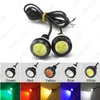 2pcs Waterproof 4W 23 milímetros Lens Ultra-fino Car LED Eagle Eye DRL Luz backup do final Brake lâmpada traseira Luz 7 Cores # 1073