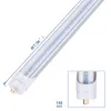 8 Foot Led Lights, F96T12 8ft Led Bulbs Fluorescent Replacement, T8 T10 T12 96" 45Watt FA8 Single Pin LED Shop Lights