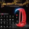 M3 Smart Watch Bracciale Band Fitness Tracker Messaggi Promemoria Schermo a colori Cinturino sportivo impermeabile Per uomo donna
