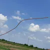 Tube Kite 20 meter färgglad skelett lång svans Lätt att flyga strand drakar utomhussportspel8218630