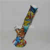 Haisahs Bongs Silicon Bongs Pipe wodne Zlewki Design Dymanie Rury Silikonowe Nieprzekle Fookah Filtr Szkło Bong Dab Rig