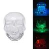 New Skull Acrilico Herb Grinder con luce LED RGB 54MM 2 pezzi Spice Miller plastica tabacco Abrader Crusher Hand Pipe