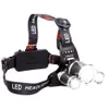 2020 Refotografowanie reflektor 13000LM XM-T6 3LED HEADLAMP HEAD Light Lampa połowowa Polowanie Latarnia + 2x 18650 Bateria + ładowarka samochodowa / AC / USB