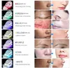 Máscara facial LED de 7 colores, máscara facial, terapia de luz, máscara para el cuello con microcorriente para Skin6758528