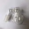 Tigelas de coletor de cinzas de vidro com borbulhador e calabash masculino feminino 10mm 14mm 18mm conjunto de vidro perc ashcatcher tigelas para bongos de vidro plataformas petrolíferas