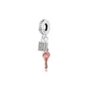Valentine039S Day 100 925 Sterlingsilverjewelry Pave Pave Hangslot Key Dange Charms Hanger Peads Diy Brand Charm Bracelets Jew7176951