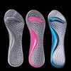 Non-Slip High Heel Arch Insula Support Silicone Gel Pads Skor Insoles Smärtlindring Massage Feet Care Women