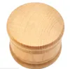 Metaal houten houten molen roken accessoires tabak kruidenhand muller droge kruiden slijpen schuurder breker 3 lagen 60 mm gereedschap
