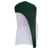 Spandex Chair Hoods Chair Cap Hood Mouringing Chair Cover for Wedding Event Decoration SN9071378650