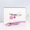 Electric Light Auto Micro agulhamento recarregável Derma Pen Para Cuidados com a pele rejuvenescimento Kit 0.25-0.3m Beauty Salon Uso Doméstico