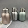 Roestvrijstalen tuimelaars 300ml draagbare matte kleine mok vacuüm geïsoleerde waterfles damesstudenten handvat cup voor buiten reizen