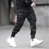 Mężczyzn Bilk Block Black Pocket Spodnie 2019 harem joggers harajukunpant hip hop spodnie czarne ulicy taniec taniec 7579078