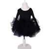 Moda menina balé tutu vestido profissional crianças dança vestido vestido de performance traje princesa casamento menina vestido 2-8 ys