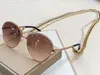 كامل 2184 GOLD GOLD GLAY SHAMED SENGLANCES NETLACE SUN GROSES GUSISES WONDY GAFAS GAFAS NEW WITH BOX1892