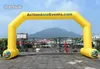 Anpassad Sport Race Uppblåsbar ingångsgrind 6m 8m 10m 12m 14 m bredd Stor reklam Bågsväxt Air Blown Arch för utomhusevenemang269o