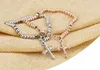 Bracelet de charme de religion S925 Serling Silver18K Rose Gold Perle Jésus Pendant Bijoux de créateur exquis tendance pour femmes Bracele265R5578209