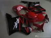 Svart Röd Fairings Set för Honda CBR900RR 2002 2003 CBR954 Fairing Kit 02 03 CBR954RR CBR 954RR QR47