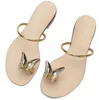 Zomer flop flops bowtie Sandy Beach Rhinestone Flats buitenshuis slippers voor vrouwen nieuwe stijl sandalen