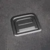 Bil Styling Tail Trunk Handle Panel Dekaler Dekaler för Audi Q5 FY 2018 2019 Rostfritt stål Inredningstillbehör