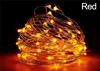 Fairy Light String USB Zasilany bateryjnie Wodoodporna 2m 5 M 10 M 20 100 LED String Silver Line Firefly Holiday Light Strip