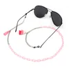 Chaîne en alliage acrylique chaîne gland lunettes de soleil chaînes collier lunettes de lecture porte-cordon sangle de cou corde pour lunettes