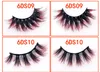 12 Style 6D Mink Hair Gradient Color Fake Eyelash Tjock Mink Hair False Eyelashes Natural Extension Fake Eyelashes DHL