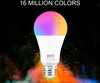 Lampadina intelligente WiFi B22 Lampada RGB 15W 110V 220V Lampadine dimmerabili APP Controllo vocale Compatibile con Alexa Google Home