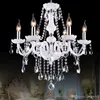 LED Crystal Christal Chastelier Home Lighting Luminaire Lustrees de Cristal Современная кухня Столовая гостиная люстра Candelabro