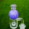 Forma a sfera Heady Glass Carb Cap Cupola Carbcaps Accessori per fumatori Cime colorate per Banger al quarzo Chiodi Pipa ad acqua Bong Dab Rigs