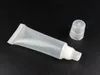 5ml 8ml 10ml 15ml Empty Lipstick Tube,Lip Balm Soft Hose,Makeup Squeeze Sub-bottling,Clear Plastic Lip Gloss Container