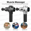 1200-3300 r/min Electric Muscle Massager Therapy Fascia Massage Gun Deep Vibration Muscle Relaxation Fitness Equipment With 6 Heads H011
