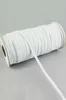 109 meter Längd DIY flätat elastiskt bandkabel stickat band sy i stor utsträckning för masker 3 mm 4 mm 5 mm
