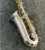 Jupiter JAS-1100SG ALTO SAXOPHONE EB TUNE BRASS Musical Instrument Nickel Silver Plated Body Gold Lacquer Key Sax med fallmunstycke