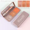 Cmaadu shimmer glitter eye shadow palette polarize shine makeup 3 färger ögonskugga mousserande pulver ögon skugga smink 120 st / lot dhl