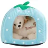 Hurtownia Darmowa Wysyłka Soft Cotton Cute Truskawka Styl Wielofunkcyjny Zwierzęta Dog Cat House Nest Yurt